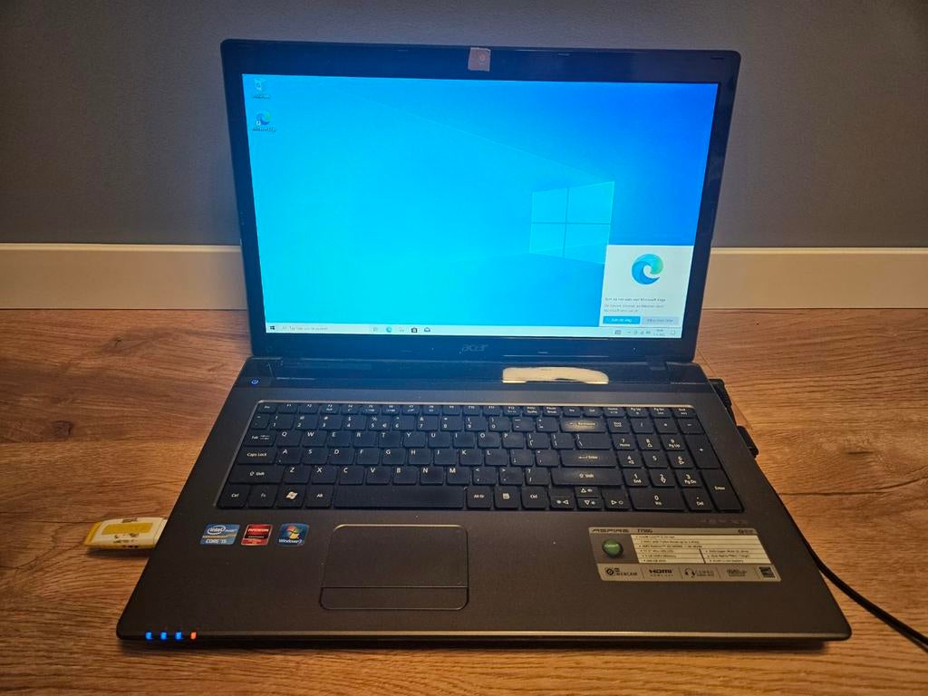 Acer Aspire 7750G Laptop - i5, 6GB RAM, 640GB HDD, 17.3", Computers en Software, Windows Laptops, 2 tot 3 Ghz, Qwerty, Ophalen of Verzenden