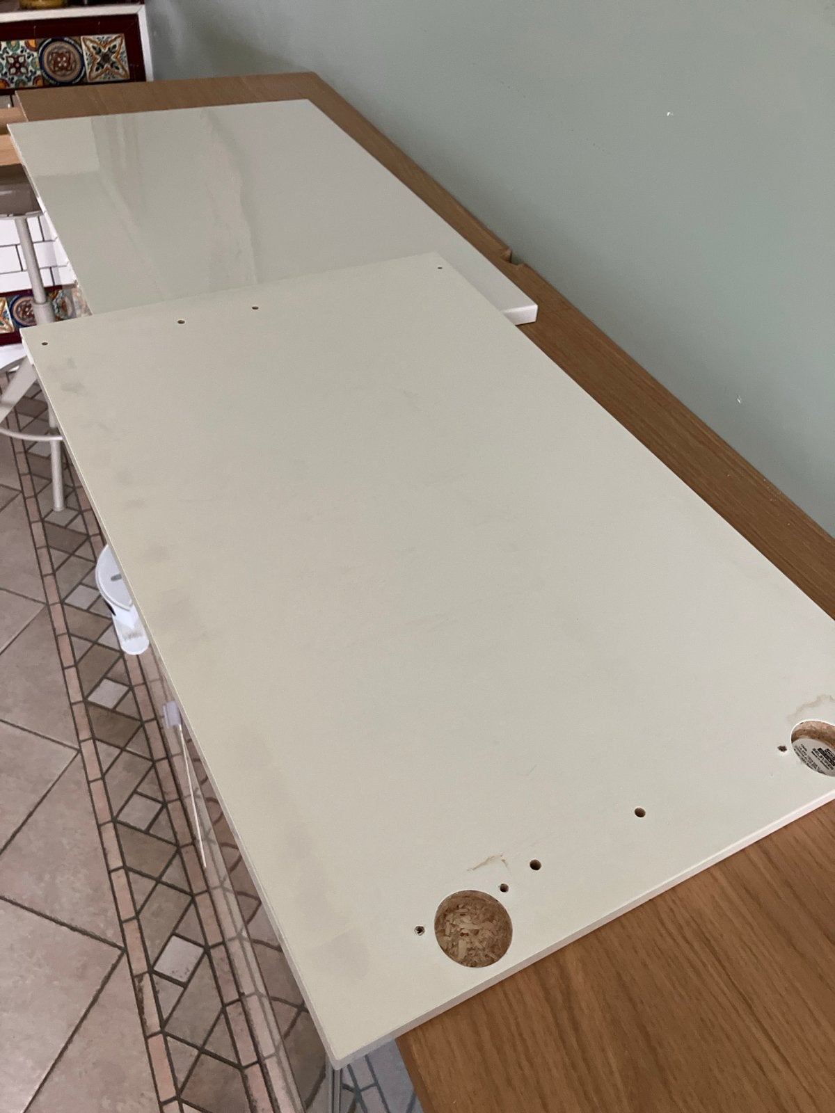 IKEA Selsviken hoogglans deuren (2 stuks), Ophalen, Gebruikt