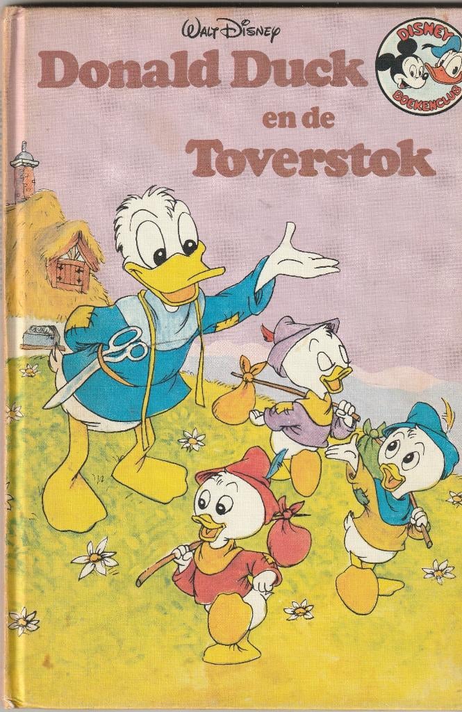 Donald duck en de toverstok walt disney jaren 70 boekje, Ophalen of Verzenden, Gelezen, Fictie algemeen