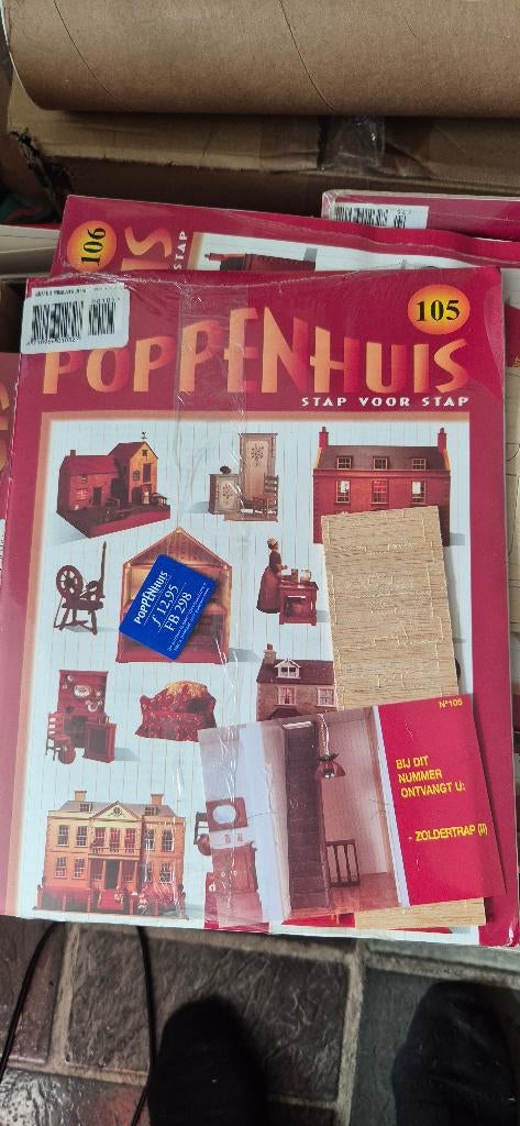 Poppenhuis stap voor stap hele collectie, Ophalen, Nieuw, Poppenhuis