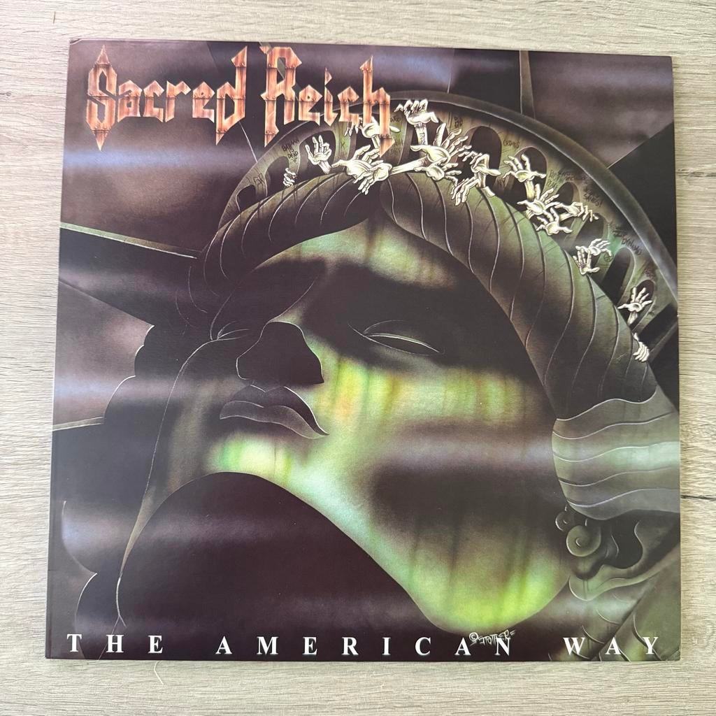 Sacred Reich - The American Way LP (Thrash Metal), Ophalen of Verzenden, Zo goed als nieuw