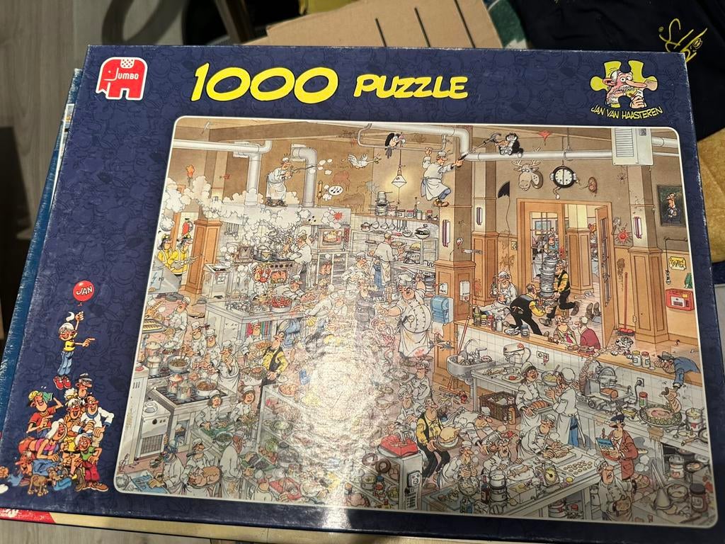 Jan van Haasteren puzzel, Ophalen, 500 t/m 1500 stukjes, Gebruikt, Legpuzzel