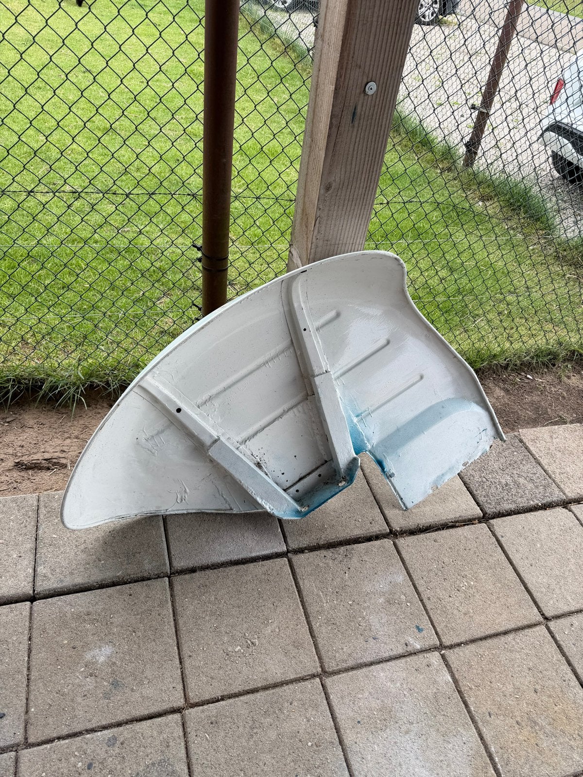 Spatborden voor Fordson Super Dexta en normale Dexta, Ophalen, Gebruikt, Ford, Spatbord
