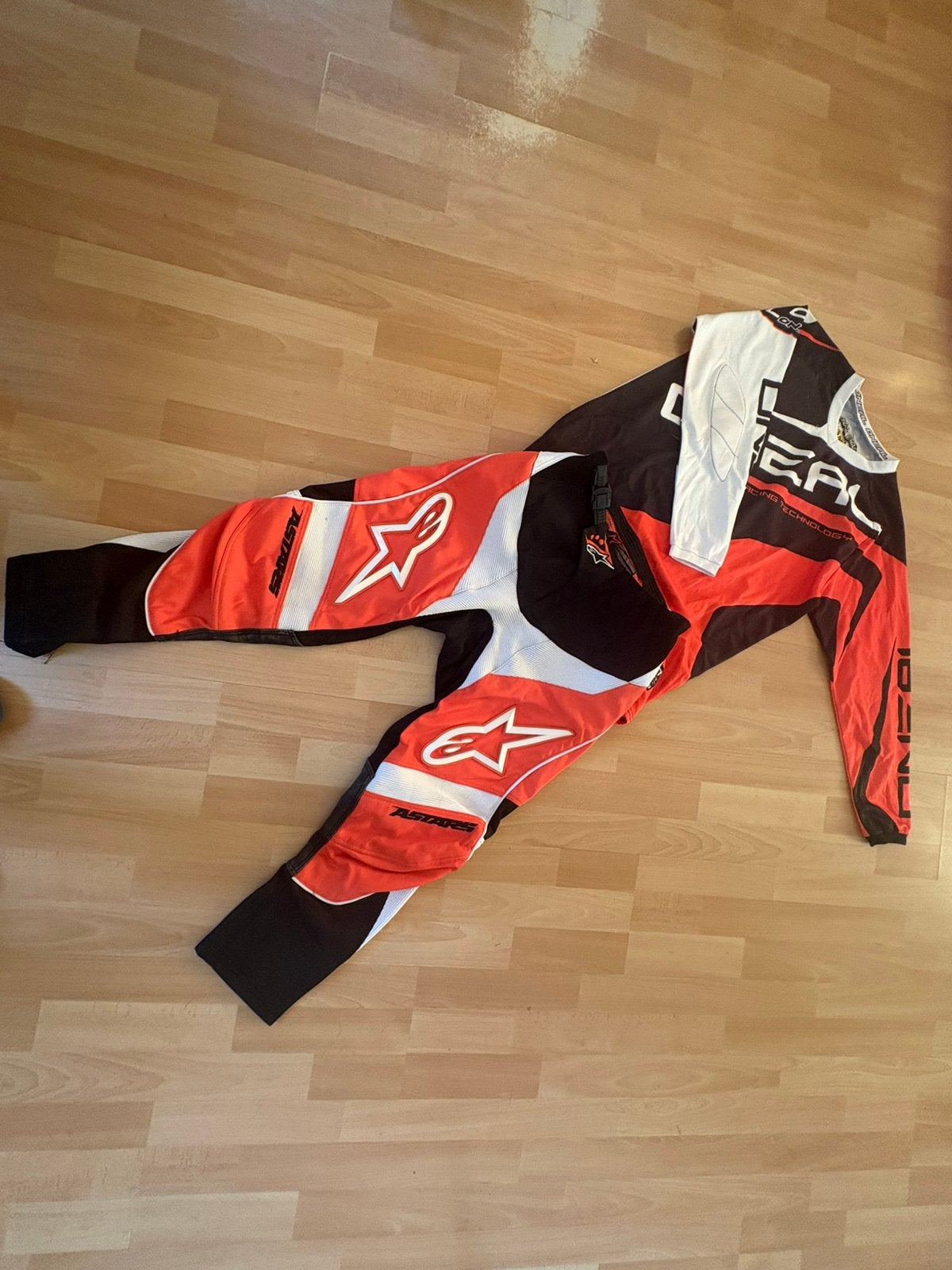 Motorcross broek & shirt, Motoren, Ophalen of Verzenden, Tweedehands, Motorcrosskleding