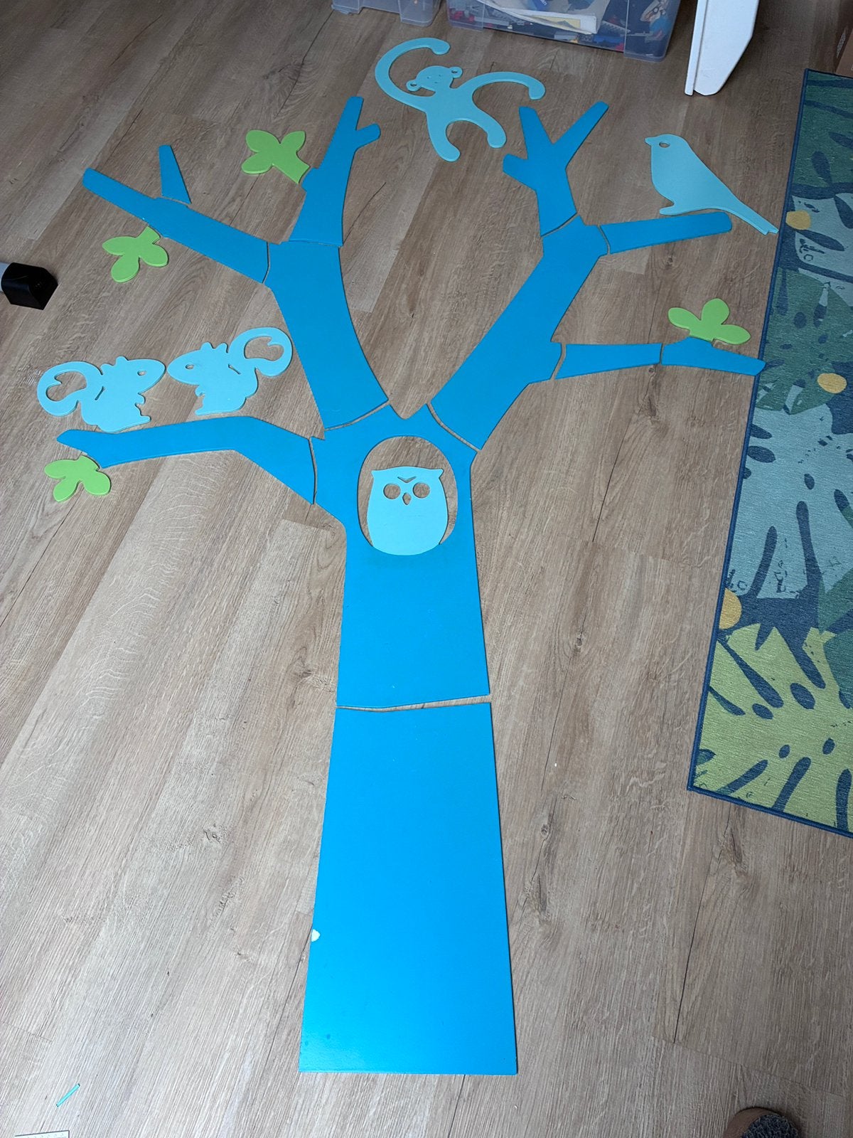 Houten Boom Wanddecoratie Kinderkamer, Ophalen of Verzenden, Zo goed als nieuw, Wanddecoratie