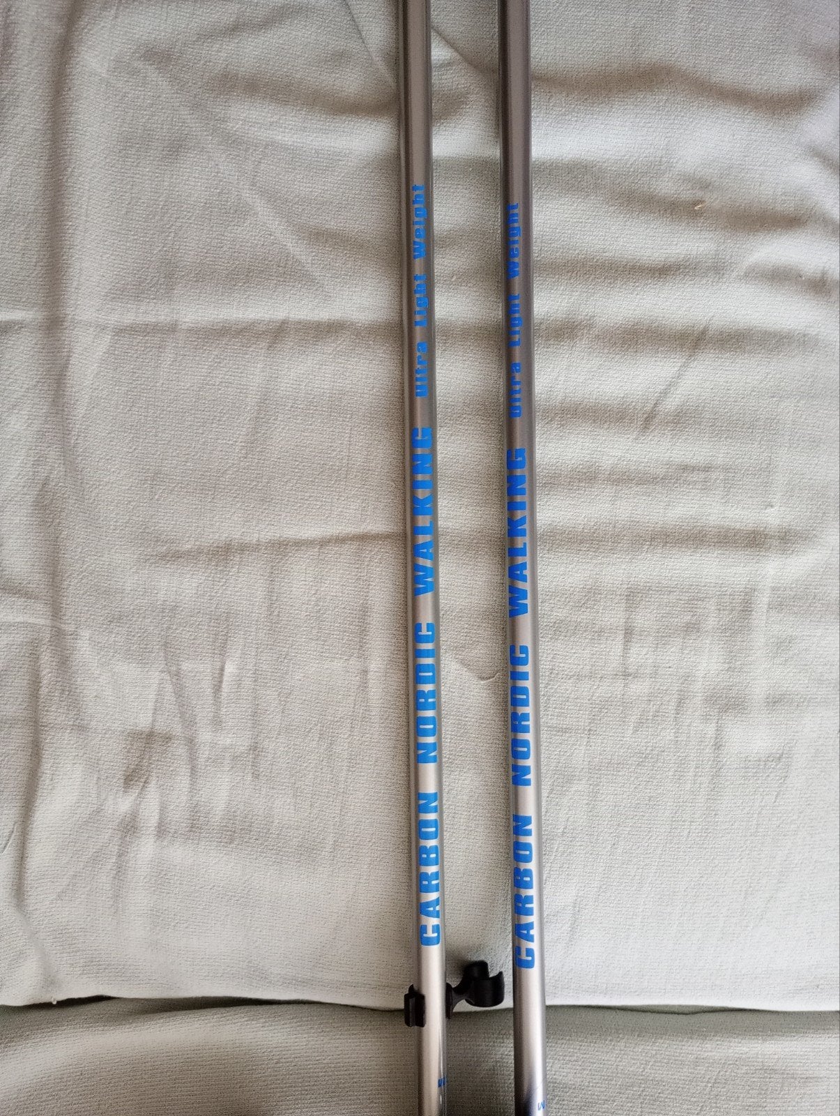 Carbon Nordic Walking Stokken 120cm - Ultra Lichtgewicht, Ophalen of Verzenden, Wandelstok