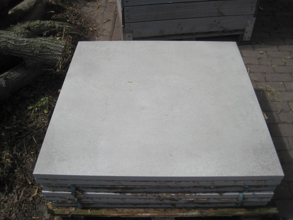 Keramiek tegel 90x90x3cm type stucco, Ophalen, Keramiek, 5 tot 10 m², Zo goed als nieuw