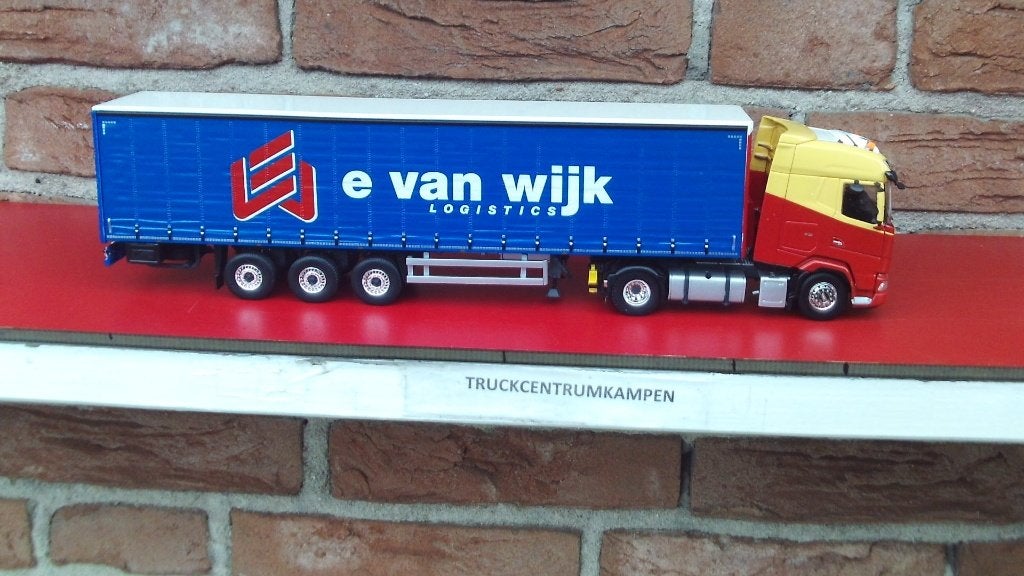 Tekno  Daf  XG  van  E.  van  Wijk - Giessen., Hobby en Vrije tijd, Modelauto's | 1:50, Ophalen of Verzenden, Nieuw, Bus of Vrachtwagen