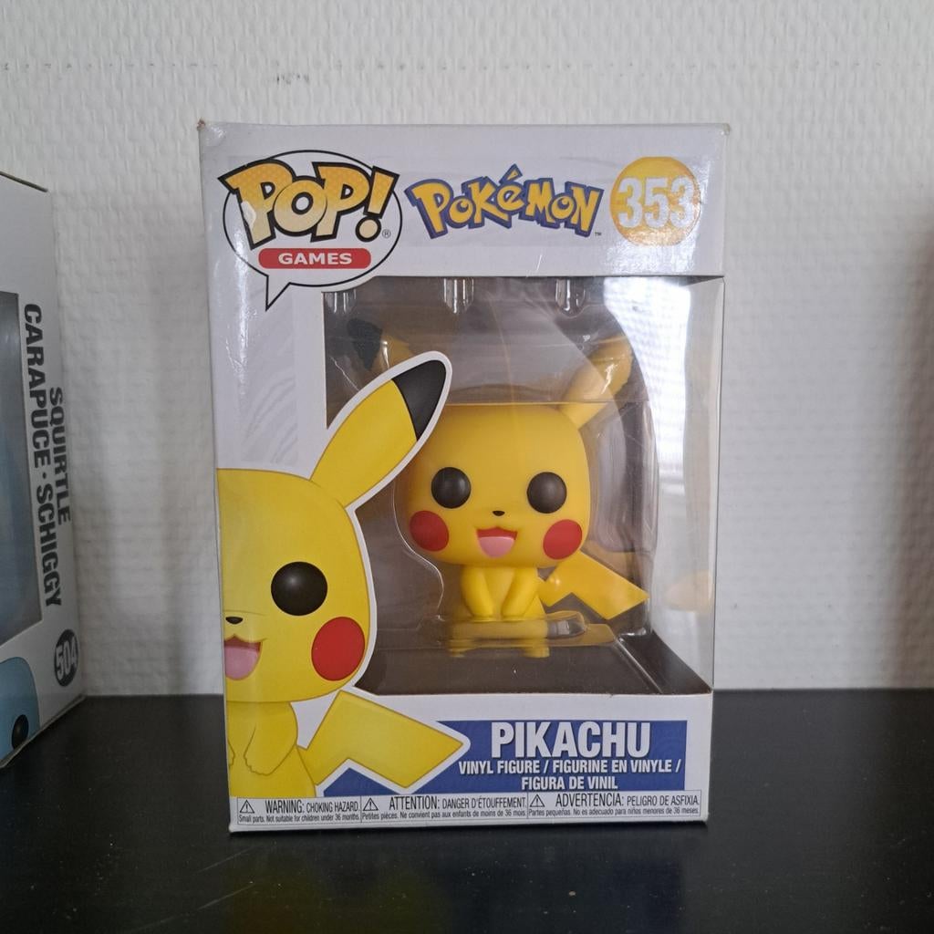 Funko Pop 5 stuks - Pikachu, Ahsoka, Gingerbread, Iron Man, Ophalen of Verzenden, Nieuw