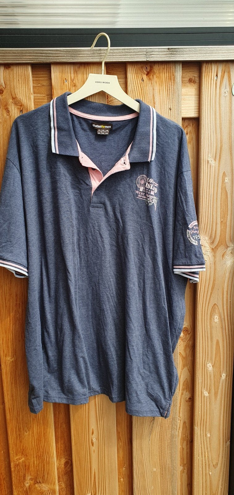 Atlas heren polo mt 5xl, Kleding | Heren, Grote Maten, Verzenden, Shirt