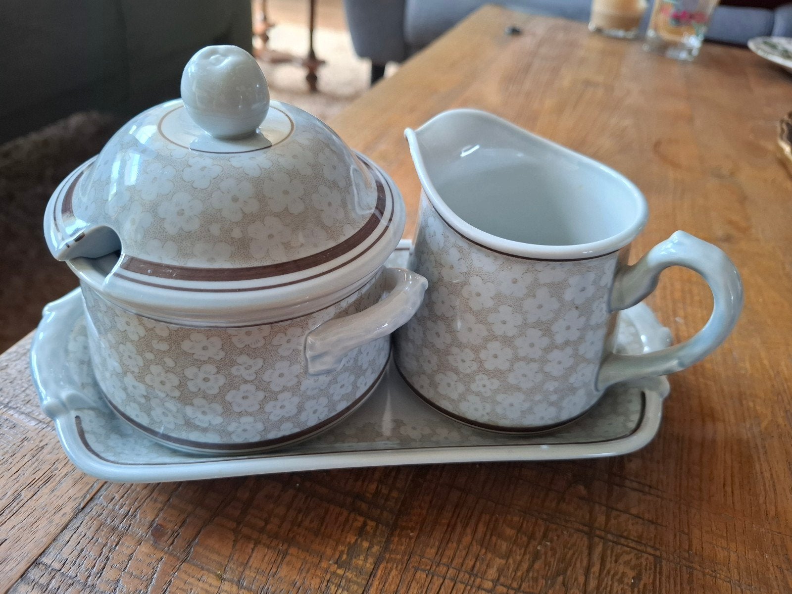Villeroy & Boch Dalarna Melk en Suiker Set, Ophalen of Verzenden