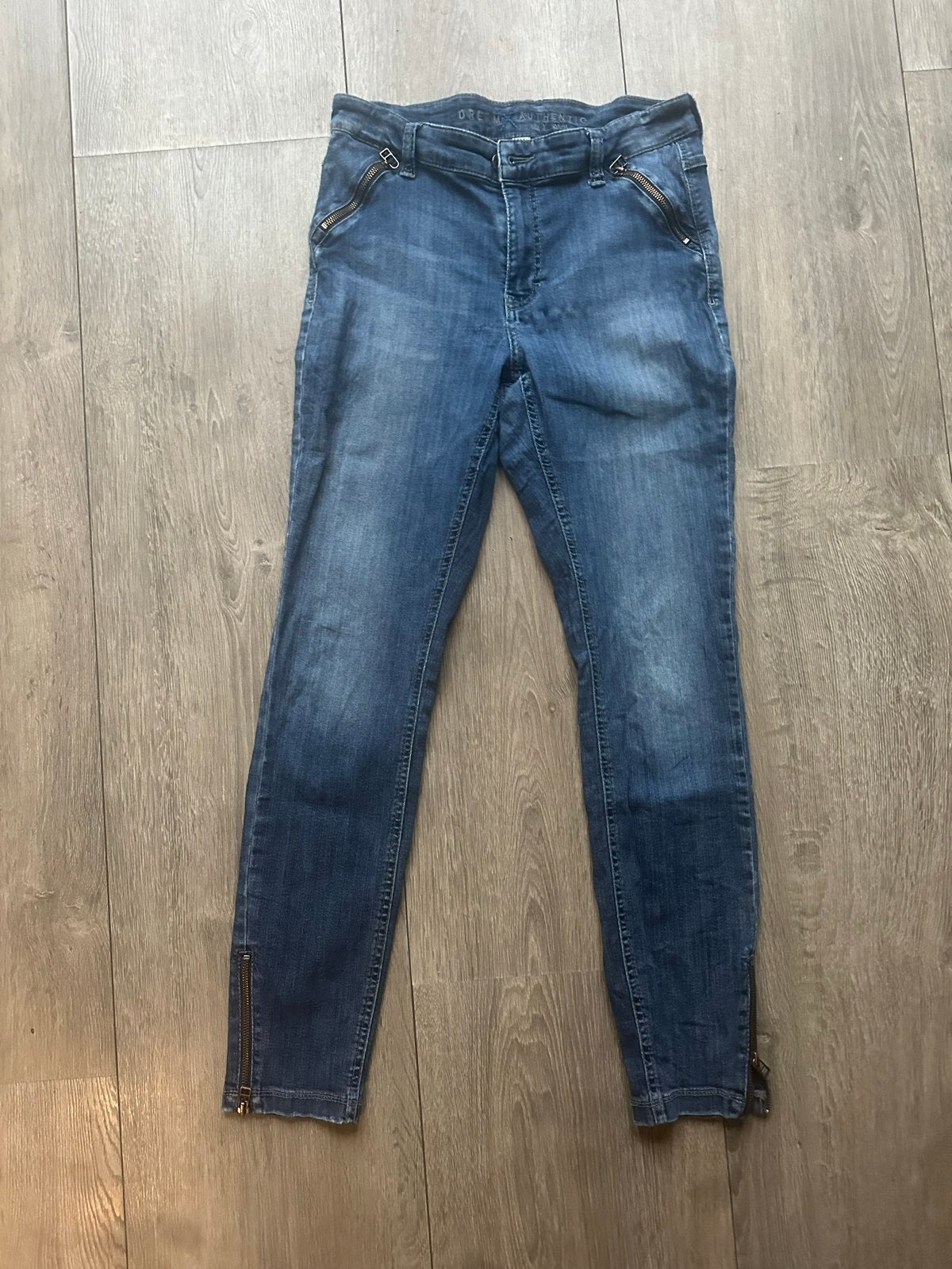 MAC Dream Skinny Jeans - Maat 38, Ophalen of Verzenden, Zo goed als nieuw, Blauw, W30 - W32 (confectie 38/40)