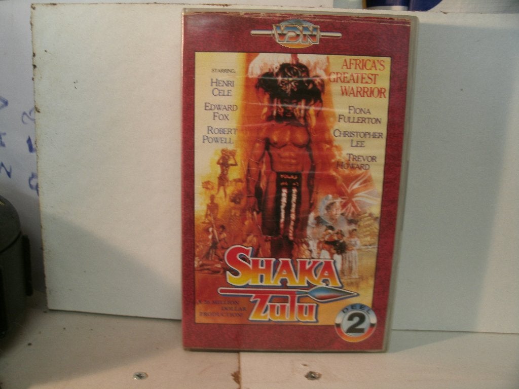 vhs 197b shaka zulu deel 2, Alle leeftijden, Ophalen of Verzenden, Zo goed als nieuw
