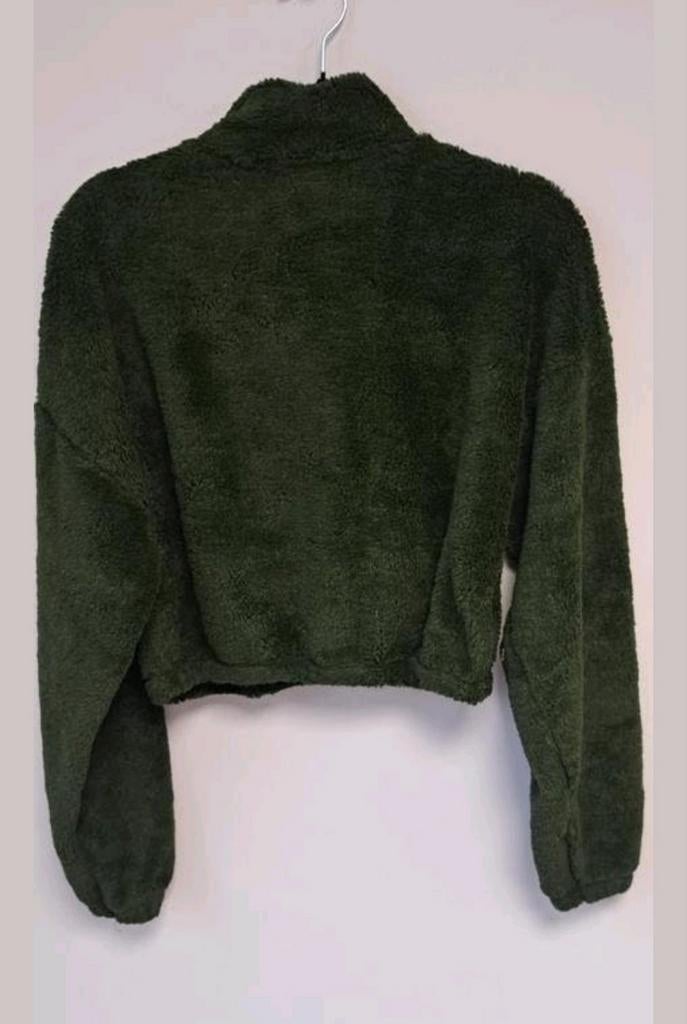 BDG Urban Outfitters Cropped Fleece Trui Groen, Urban Outfitters, Nieuw, Ophalen of Verzenden, Customerservice@urbanoutfitters.com