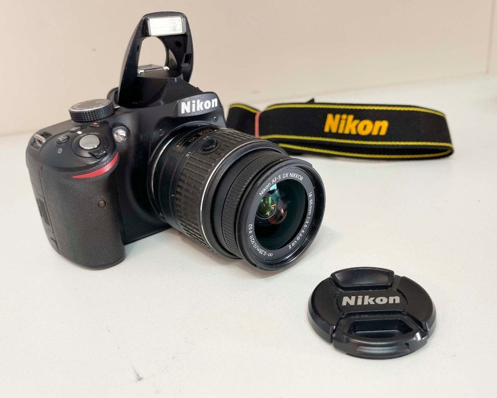 Nikon D3200  24,2 megapixel spiegelreflexcamera + 18-55mm, N, N, Ophalen of Verzenden, Zo goed als nieuw