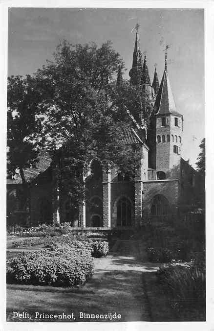 301-205-019 Delft Prinsenhof, Verzenden, Voor 1920, Zuid-Holland
