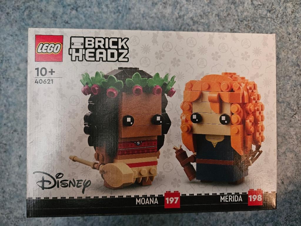 Lego Disney 40621 Brickheadz Moana en Merida NIEUW, BrickHeadz, Lego, Nieuw, Ophalen of Verzenden