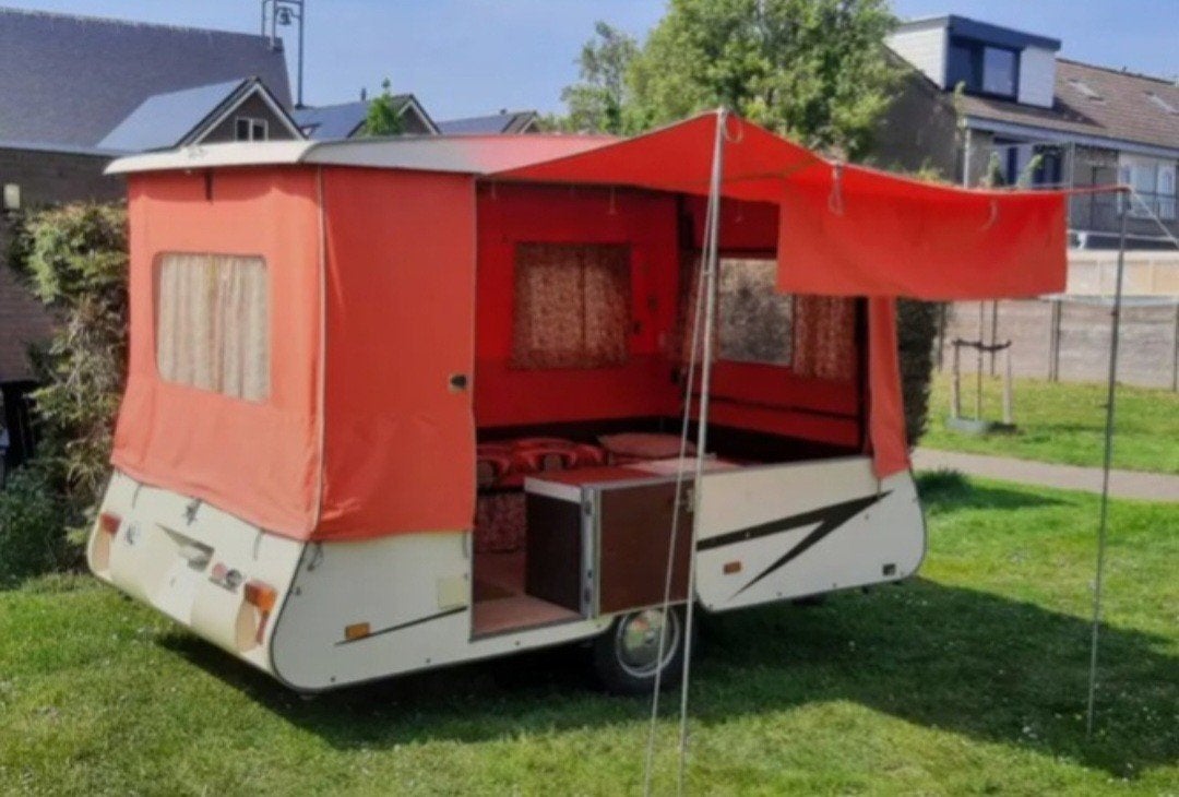 Paradiso vouwwagen, Caravans en Kamperen, Vouwwagens, Overige kleuren, Aanwezig, Tot en met 4, Ophalen
