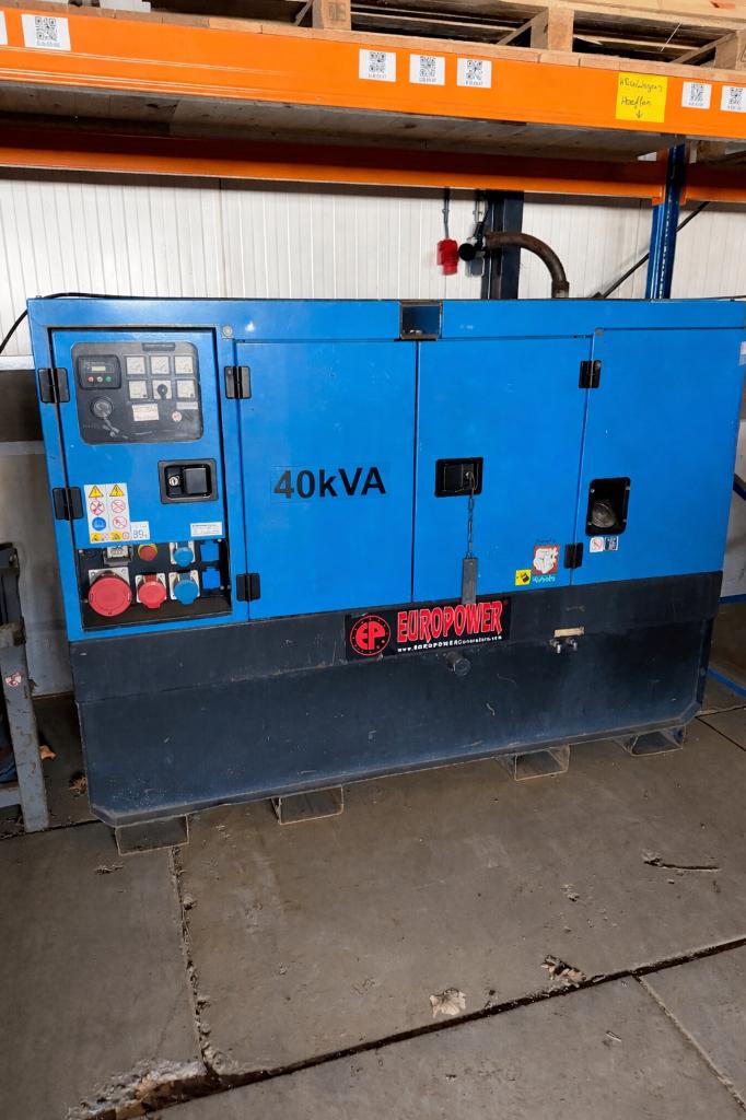 40 kVA Diesel Aggregaat - Te huur, Ophalen