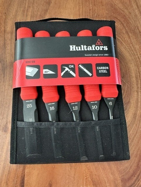 Hultafors EDC S5 6-25 Beitelset Staal, Doe-het-zelf en Verbouw, Ophalen of Verzenden, Nieuw, Overige typen, Minder dan 500 mm