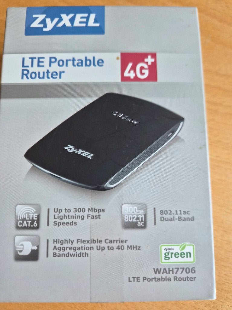 Zyxel Portable router, Ophalen of Verzenden, Gebruikt, Router, ZYXEL