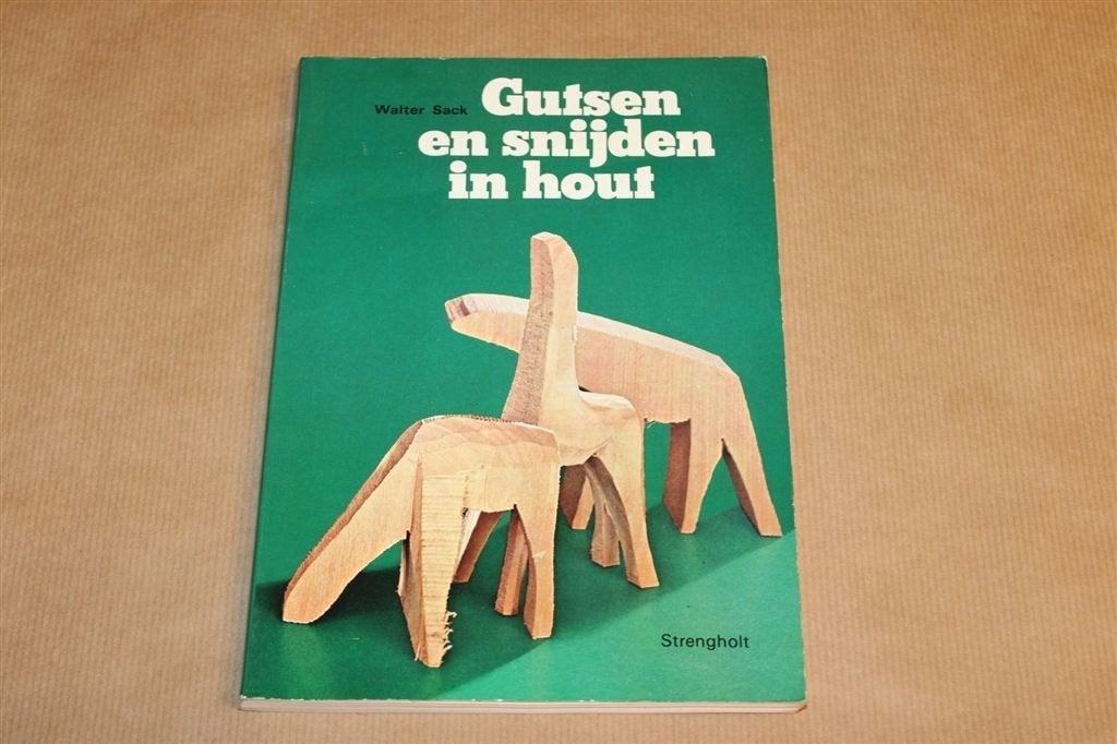 Gutsen en Snijden in Hout — Leidraad voor Gevorderden, Ophalen of Verzenden, Gelezen, Houtbewerking