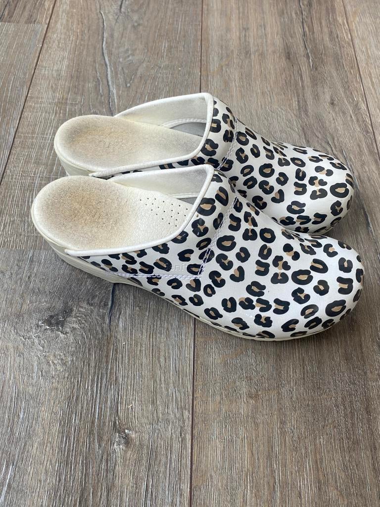 Sanita klompen, maat 42, Ophalen of Verzenden, Zo goed als nieuw, Zwart, Werkschoenen