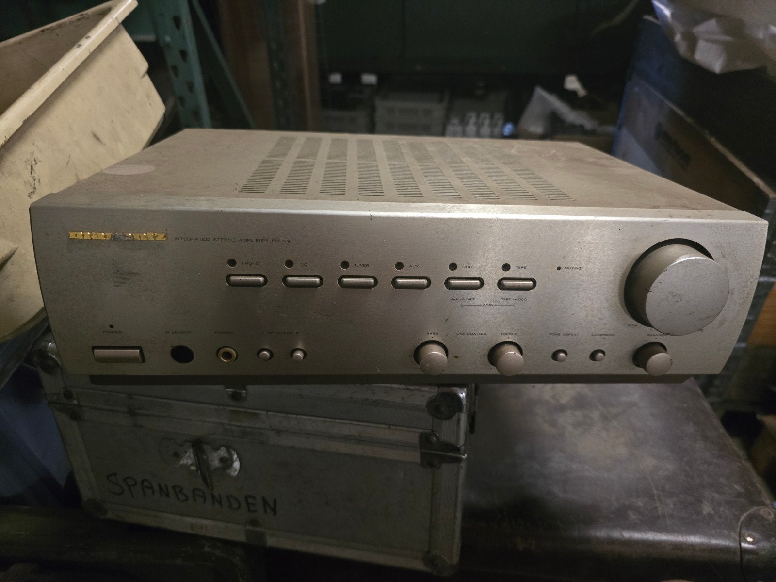Marantz PM-53 Geïntegreerde Stereo Versterker, Ophalen of Verzenden, Gebruikt, Marantz