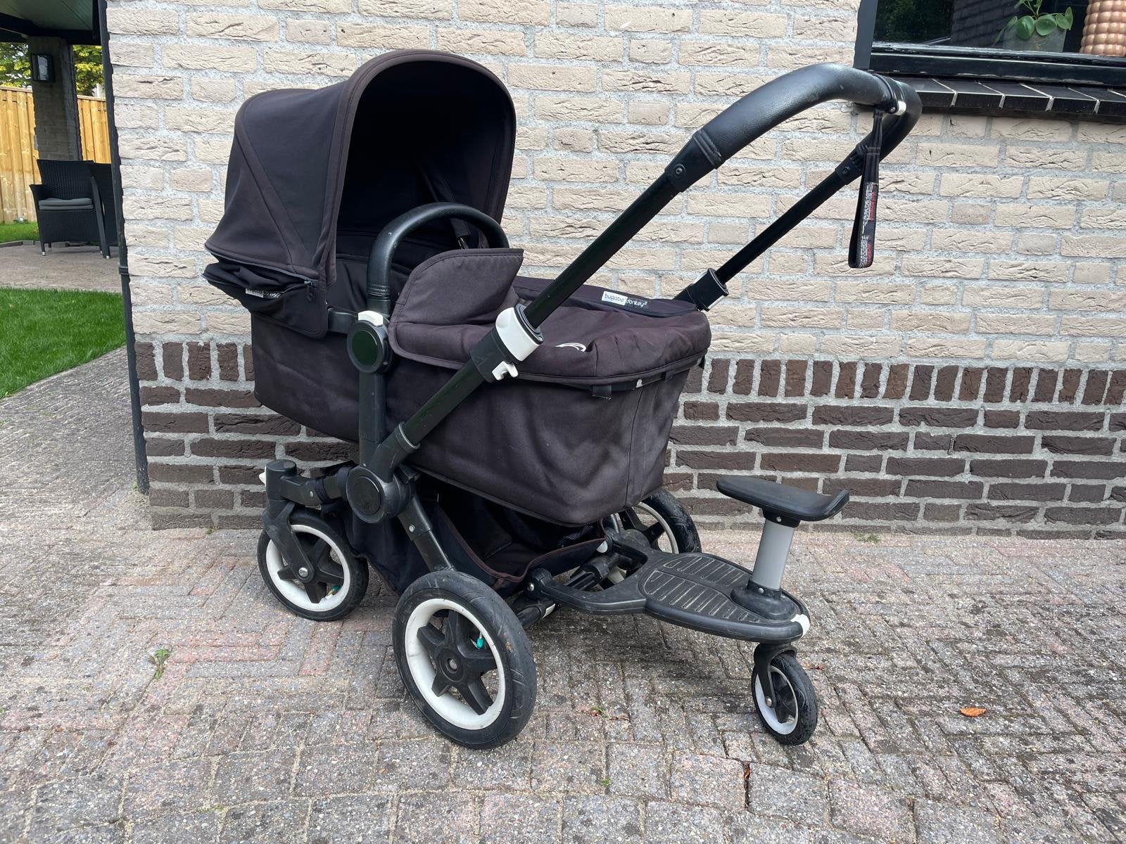 Bugaboo donkey 2 kinderwagen zwart, Ophalen, Gebruikt, Bugaboo
