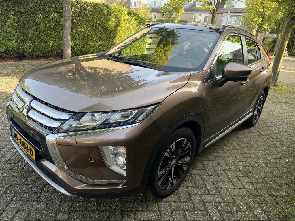 Mitsubishi Eclipse Cross Instyle Automaat Panoramadak 2018, Auto's, 15 km/l, Eclipse Cross, Bruin, 1435 kg