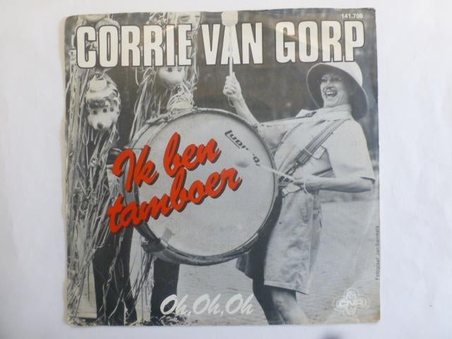 Corrie van Gorp. Ik ben tamboer. / Oh, oh, oh, Gebruikt, 7 inch, Single, Ophalen of Verzenden