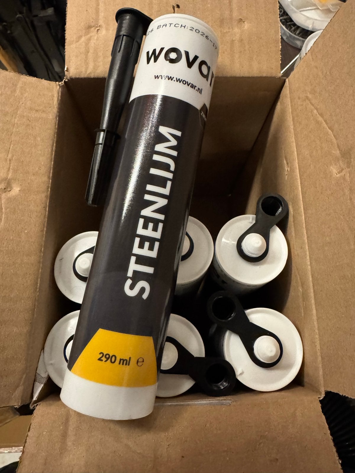 Wovar Steenlijm 290 ml - Voor het lijmen van steen 7 stuks, Ophalen of Verzenden, Nieuw