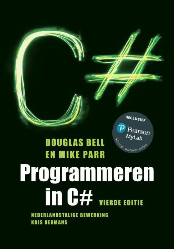 studieboek Programmeren in C# (vierde editie), Boeken, Zo goed als nieuw, Mike Parr, Beta, HBO