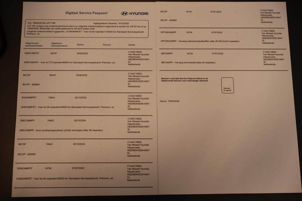 Hyundai KONA EV Comfort 64 kWh Soh 100%! Dealeronderhouden!, Auto's, Hyundai, 12 maanden, Stof, Gebruikt, Zwart
