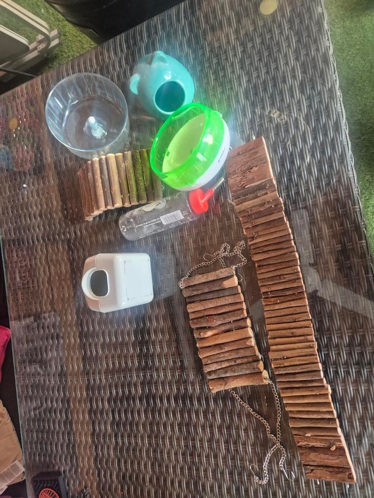 Hamster spulletjes, Ophalen, Loopwiel of Rad