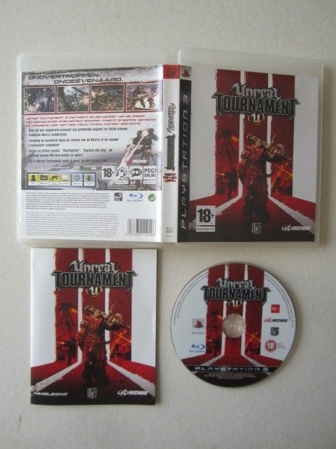 PS3 * Unreal Tournament * Playstation 3, Vanaf 18 jaar, Shooter, 1 speler, Nieuw