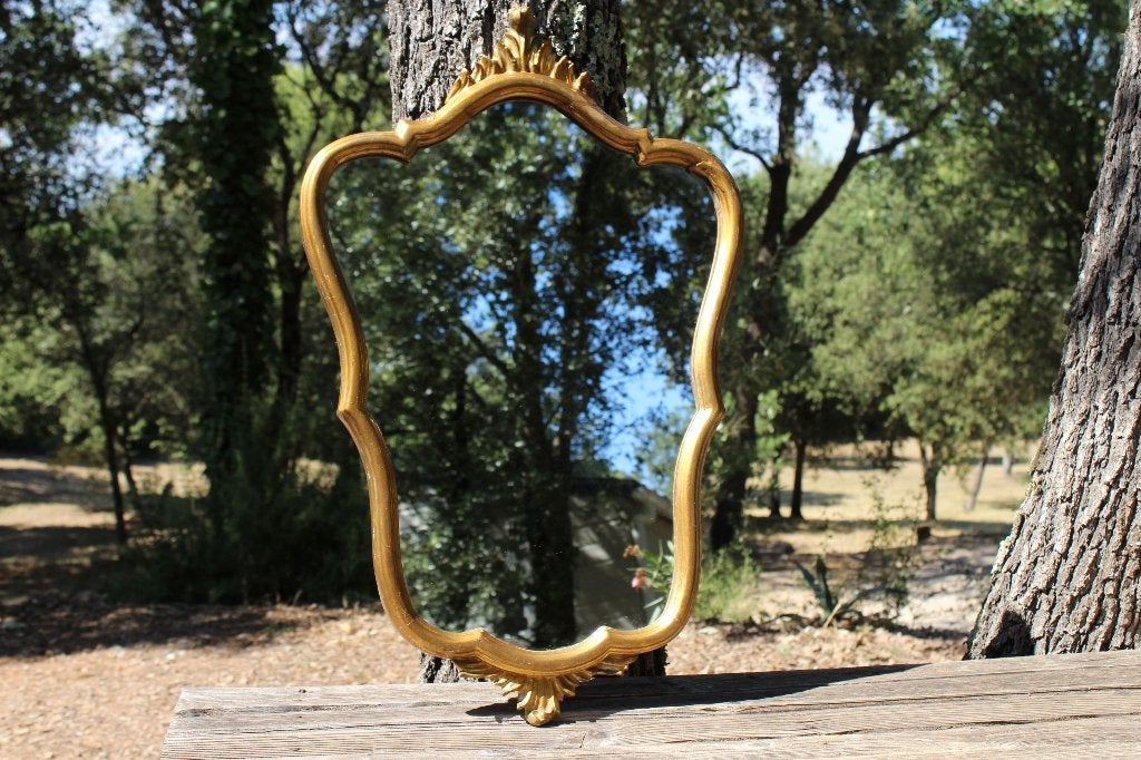 Brocante - Twee Provençaalse spiegels!, Huis en Inrichting, Ophalen, Minder dan 50 cm, Gebruikt, Minder dan 100 cm