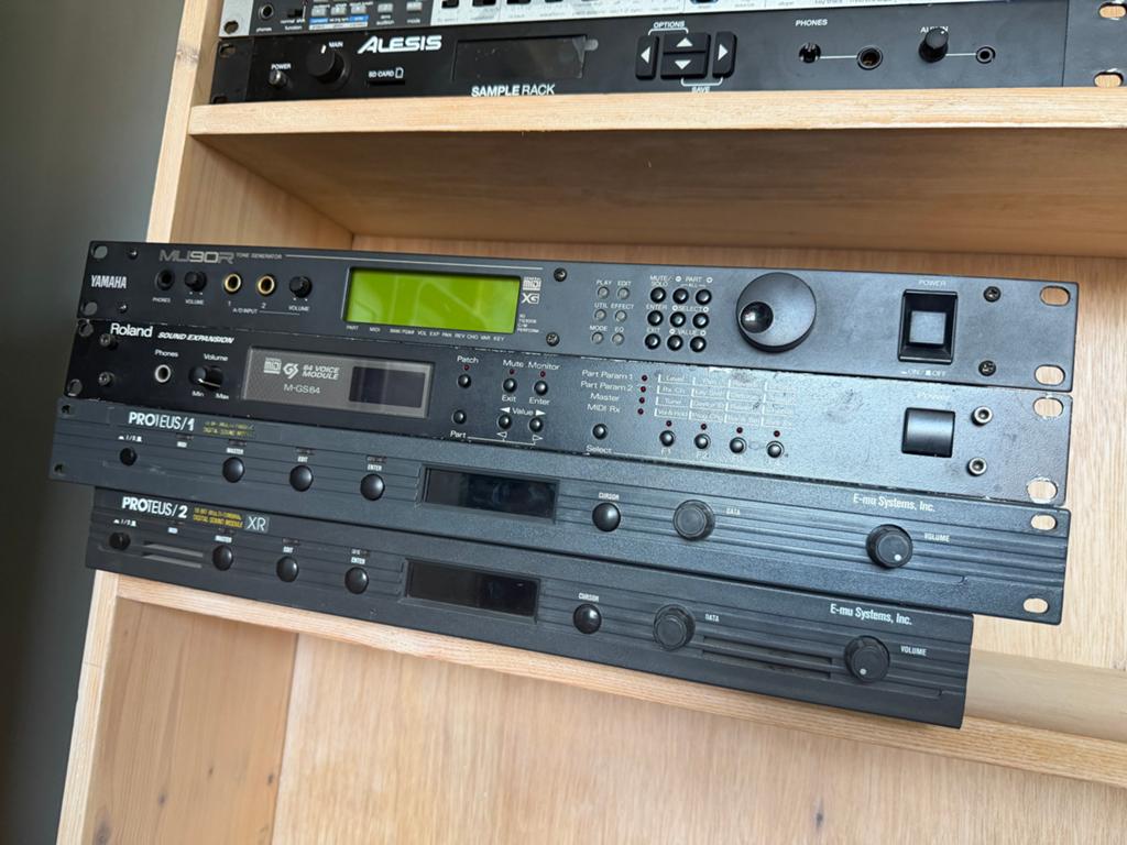 Roland GS Sound Expansion M-GS64, Gebruikt, Roland, Met midi-aansluiting, Overige aantallen