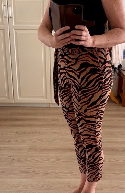 Nieuwe broek Lady Day, travelstof maat M, Meerkleurig, Nieuw, Ophalen of Verzenden, Lang