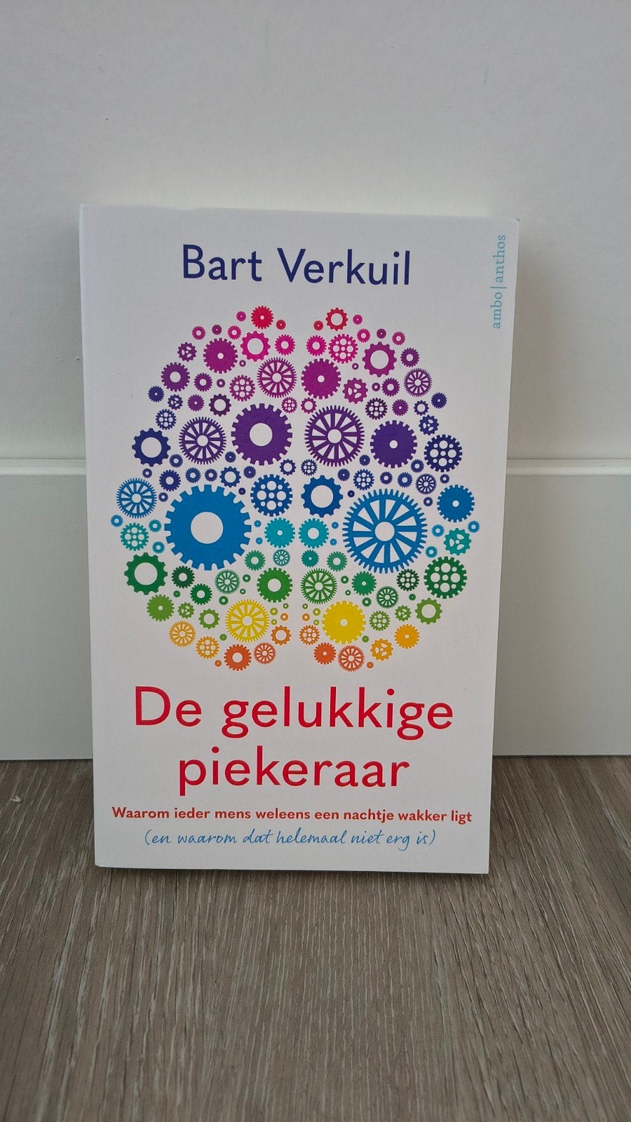 De Gelukkige Piekerraar - Bart Verkuil, Boeken, Romans, Zo goed als nieuw, Nederland, Ophalen of Verzenden