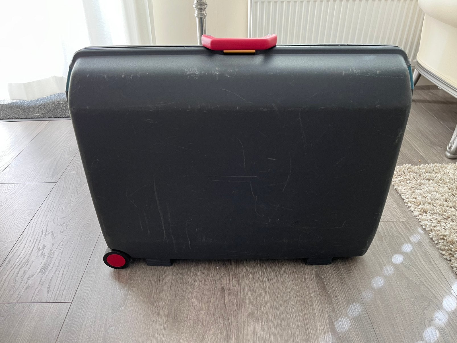 Koffer Samsonite, Hard kunststof, Zo goed als nieuw, 70 cm of meer, Wieltjes