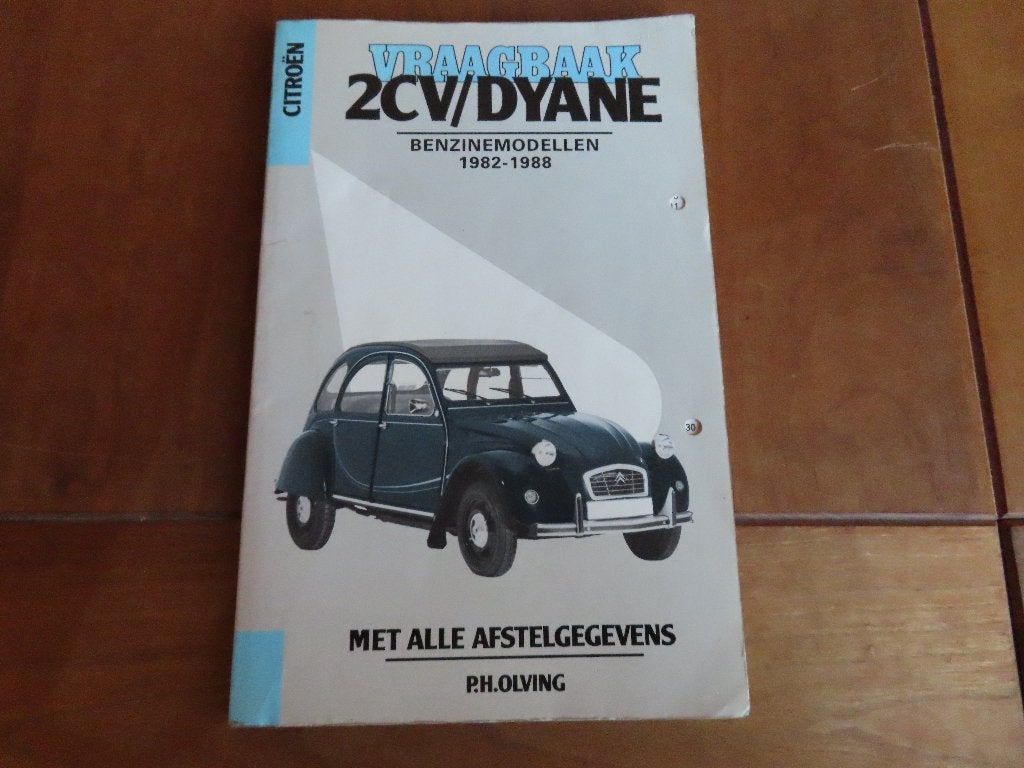 Vraagbaak Citroen 2CV, Citroen Dyane, Acadiane 1982-88 mooi!, Ophalen of Verzenden