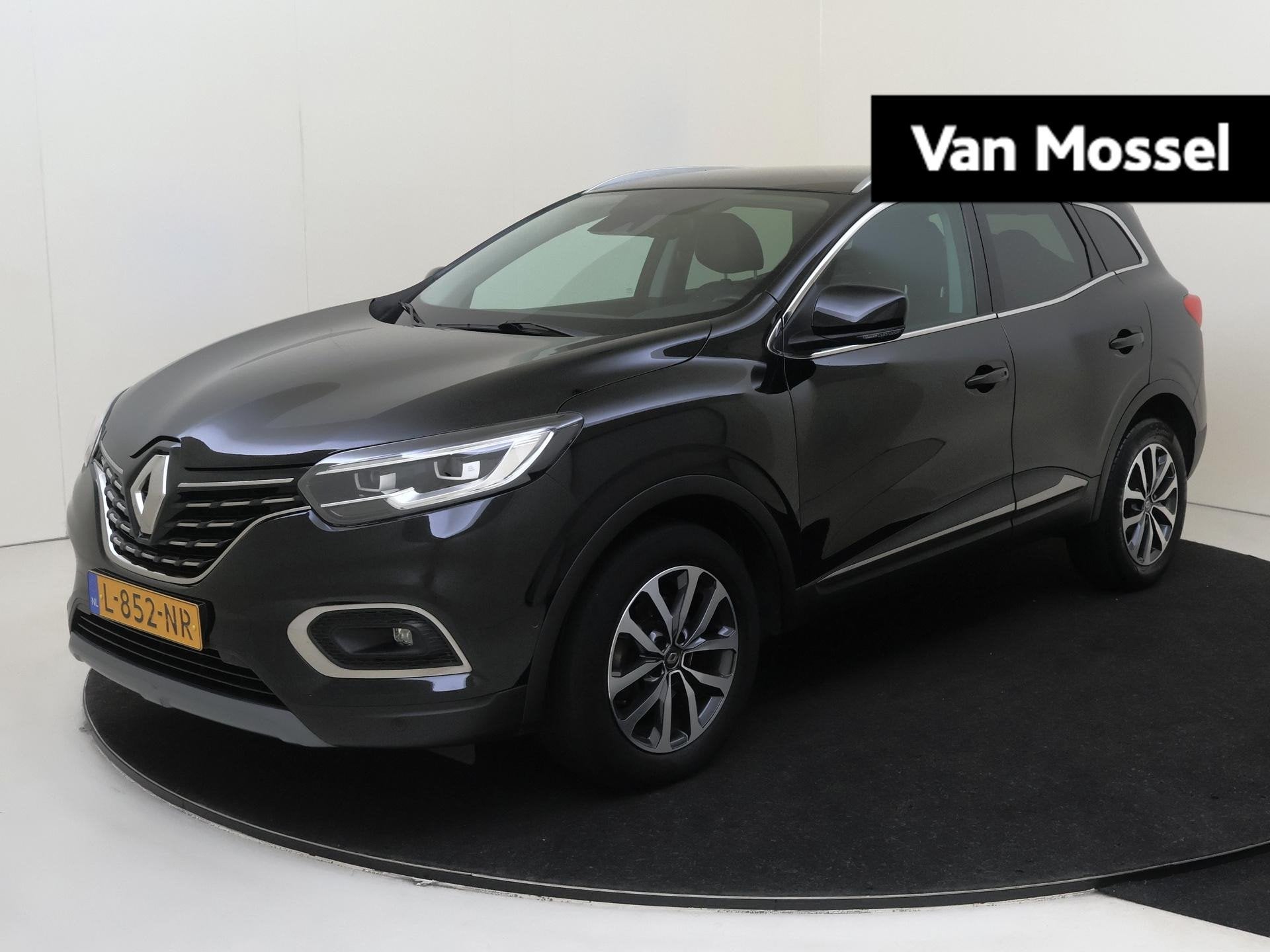 Renault Kadjar 1.3 TCe Intens AUTOMAAT | NAVIGATIE | CLIMATE, Gebruikt, Euro 6, 4 cilinders, Leder en Stof