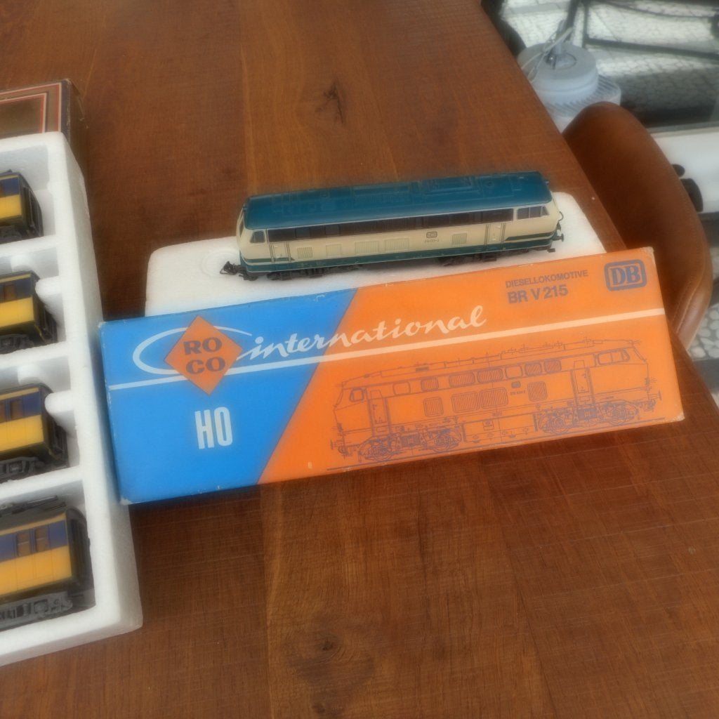 spoorweg en treinen, Ophalen, Gebruikt, Trein, Schaalmodel