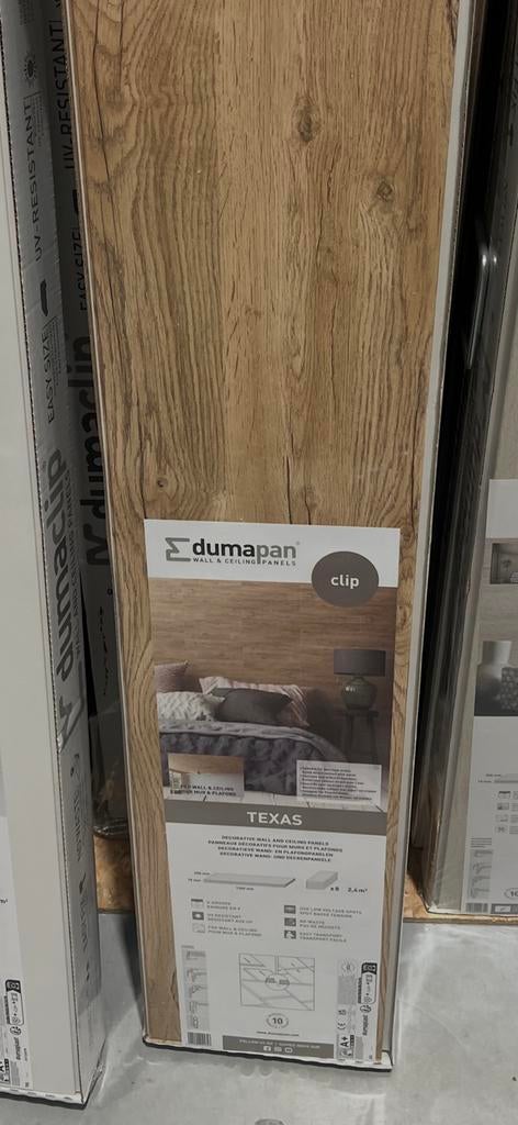 Dumapan kunststof panelen, Ophalen, Zo goed als nieuw