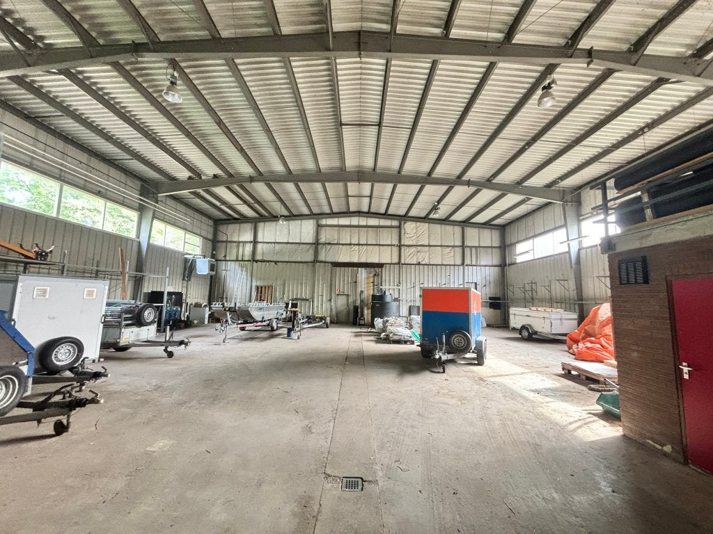 SAB-profiel warmdakplaat 100R/750 – 525m² – lengte 11,75 m1, Ophalen, Gebruikt, IJzer