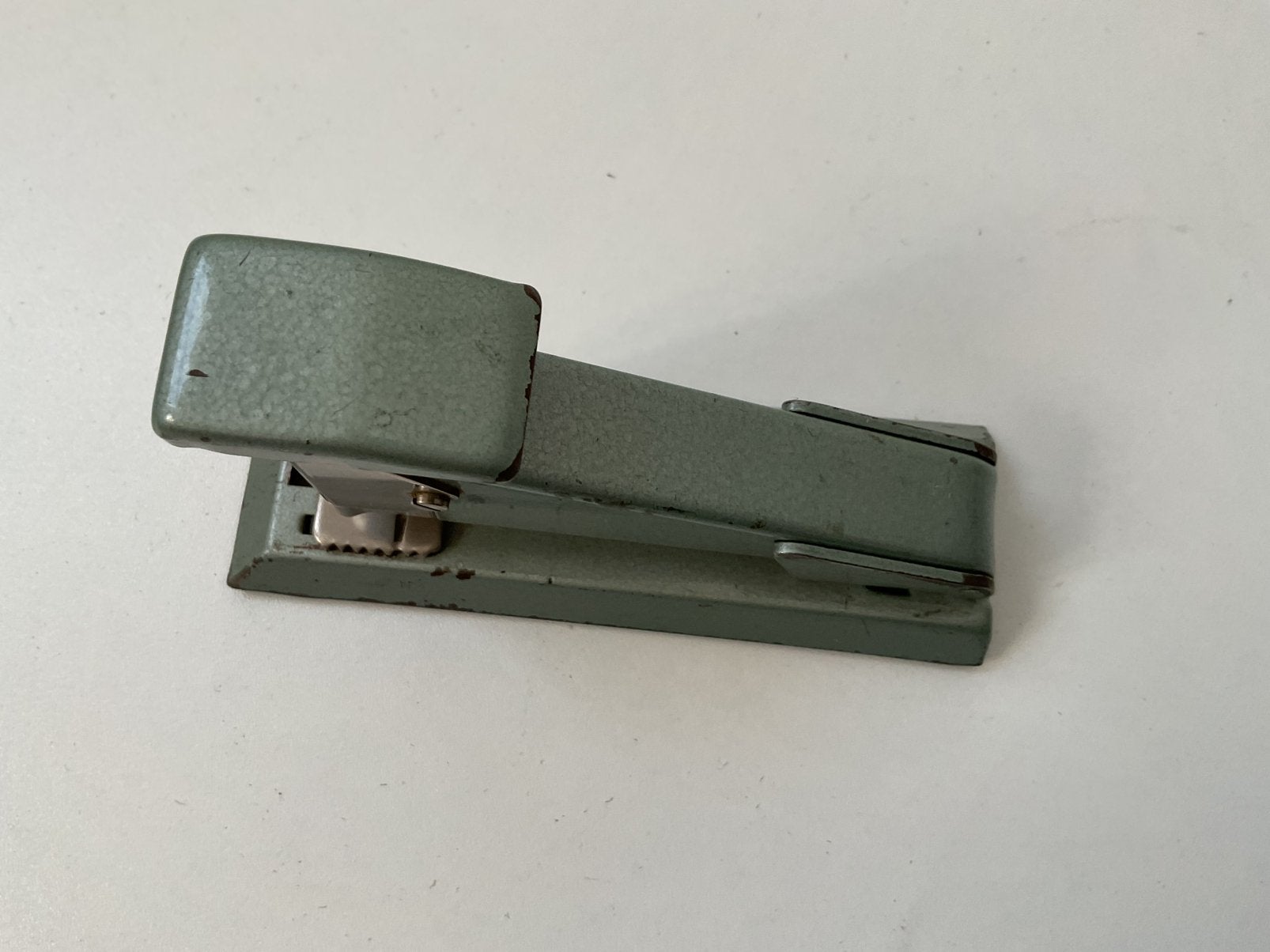 Vintage nietmachine, Ophalen of Verzenden, Gebruikt
