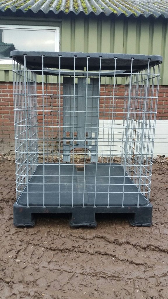 fijnmazige ibc kratten ibc container dubbelgaas, Minder dan 3 m³, Ophalen, Blokken