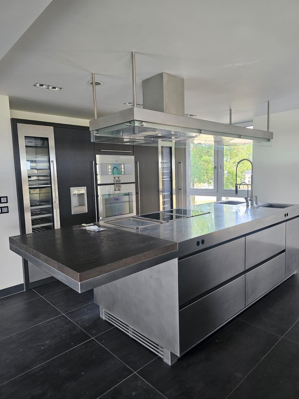 Frako top kwaliteitkeuken inclusief Gaggenau apparatuur!!!!!, Huis en Inrichting, Keuken | Complete keukens, Ophalen, Bruin, Overige typen