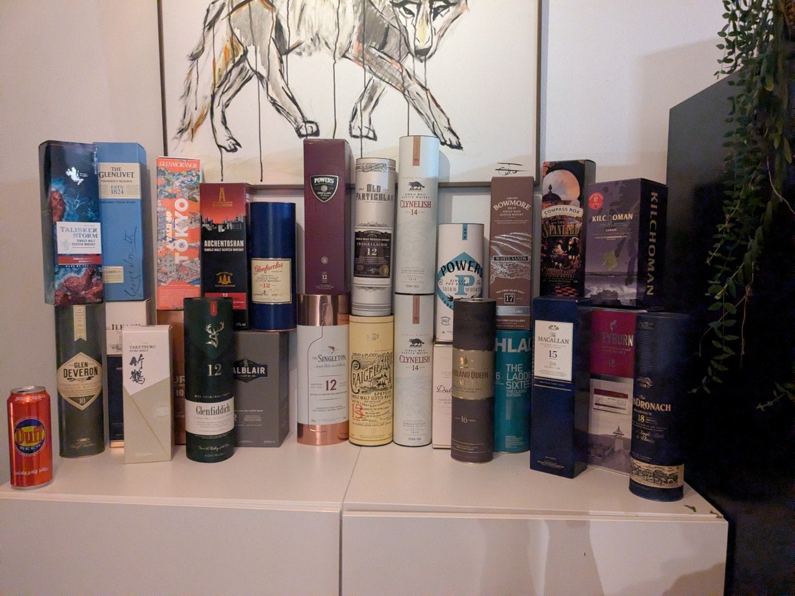 verzameling whiskeykokers en whiskydozen (29 stuks), Ophalen of Verzenden, Zo goed als nieuw